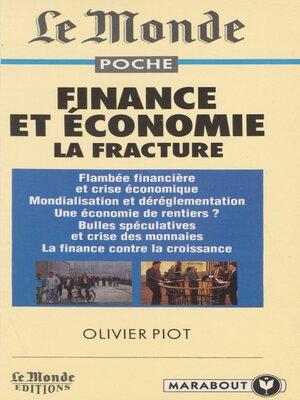 cover image of Finance et économie